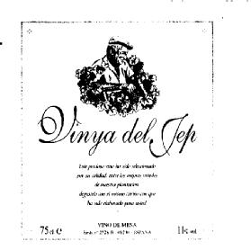 VINYA DEL JEP VINO DE MESA