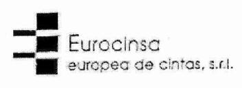 EUROCINSA EUROPEA DE CINTAS, S.R.L