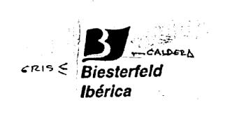 B BIESTERFELD IBERICA