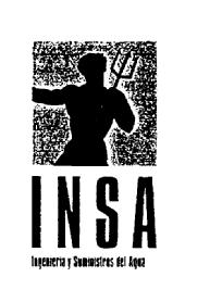 INSA INGENIERIA Y SUMINISTROS DEL AGUA