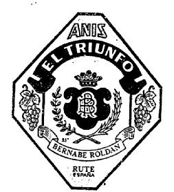 ANIS EL TRIUNFO BR BERNABE ROLDAN RUTE ESPAÑA