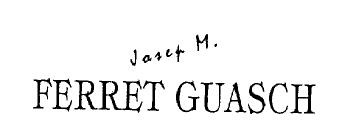 JOSEP M. FERRET GUASCH