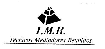 T.M.R. TECNICOS MEDIADORES REUNIDOS