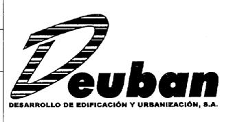 DEUBAN DESARROLLO DE EDIFICACION Y URBANIZACION S.A