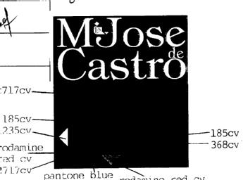M JOSE DE CASTRO