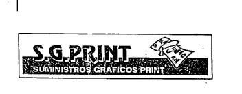 S.G PRINT SUMINISTROS GRAFICOS PRINT