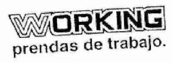 WORKING PRENDAS DE TRABAJO