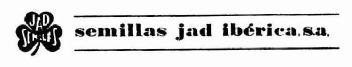 JAD SEMILLAS SEMILLAS JAD IBERICA, S.A