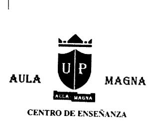 UP AULA MAGNA CENTRO DE ENSEÑANZA