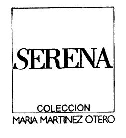 SERENA COLECCION MARIA MARTINEZ OTERO