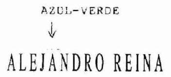 ALEJANDRO REINA