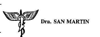 DRA. SAN MARTIN