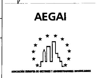 AEGAI ASOCIACION EUROPEA DE GESTORES Y ADMINISTRADORES INMOBILIARIOS