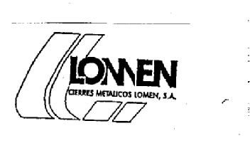LOMEN CIERRES METALICOS LOMEN, S.A