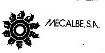 MECALBE, S.A