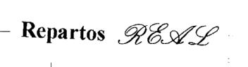 REPARTOS R E A L