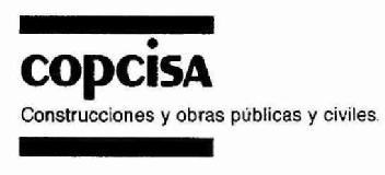 COPCISA CONSTRUCCIONES Y OBRAS PUBLICAS Y CIVILES