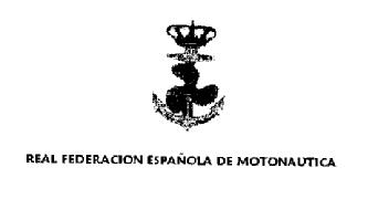 REAL FEDERACION ESPAÑOLA DE MOTONAUTICA