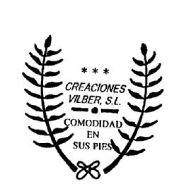 CREACIONES VILBER, S.L. COMODIDAD EN SUS PIES