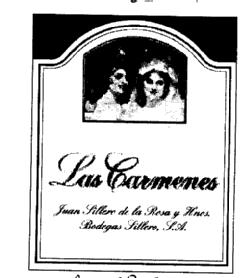 LAS CARMENES JUAN SILLERO DE LA ROSA Y HNOS. BODEGAS SILLERO, S.A