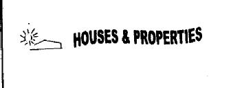 HOUSES & PROPERTIES