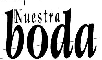 NUESTRA BODA
