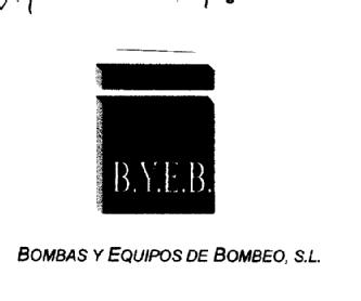 B.Y.E.B. BOMBAS Y EQUIPOS DE BOMBEO, S.L