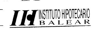 IH INSTITUTO HIPOTECARIO BALEAR