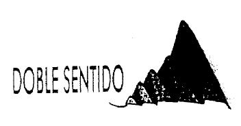 DOBLE SENTIDO