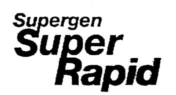 SUPERGEN SUPER RAPID