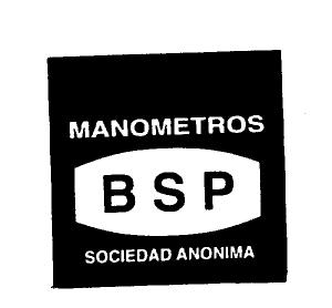 MANOMETROS BSP SOCIEDAD ANONIMA