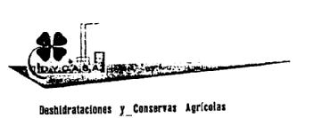 D.Y.C.A.S.A. DESHIDRATACIONES Y CONSERVAS AGRICOLAS