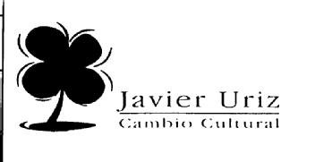 JAVIER URIZ CAMBIO CULTURAL