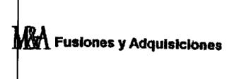 M&A FUSIONES Y ADQUISICIONES