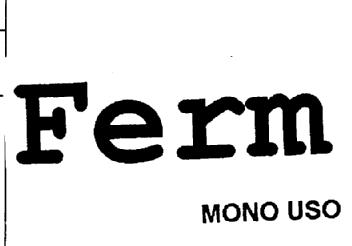 FERM MONO USO