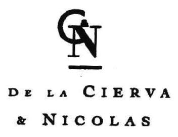 C & N DE LA CIERVA & NICOLAS