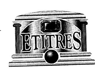 ETITRES