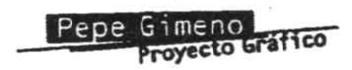 PEPE GIMENO PROYECTO GRAFICO
