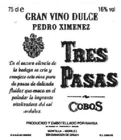 TRES PASAS COBOS
