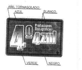PRODUCCIONES DISCOGRAFICAS 4. AZUL