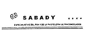 SABADY ESPECIALISTAS DEL PAN Y DE LA PASTELERIA-ULTRACONGELADOS