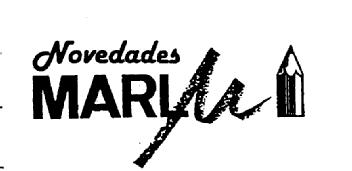 NOVEDADES MARLU
