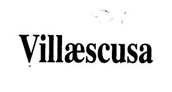 VILLAESCUSA