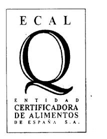 ECAL Q ENTIDAD CERTIFICADORA DE ALIMENTOS DE ESPAÑA, S.A