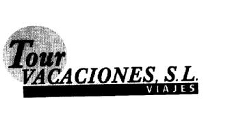 TOUR VACACIONES S.L. VIAJES
