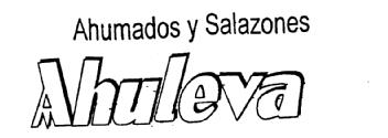 AHUMADOS Y SALAZONES AHULEVA