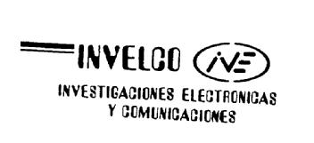 INVELCO IVE INVESTIGACIONES ELECTRONICAS Y COMUNICACIONES