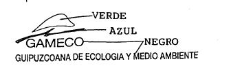 GAMECO GUIPUZCOANA DE ECOLOGIA Y MEDIO AMBIENTE