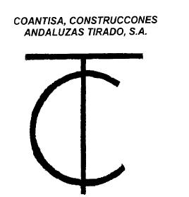 COANTISA, CONSTRUCCIONES ANDALUZAS TIRADO, S.A. TC