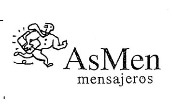ASMEN MENSAJEROS
